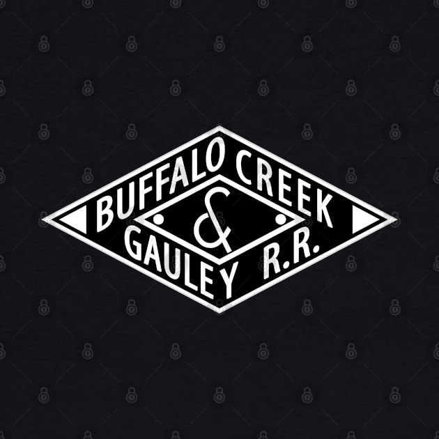 Buffalo Creek and Gauley Railroad (BC&G) by Railway Tees For All